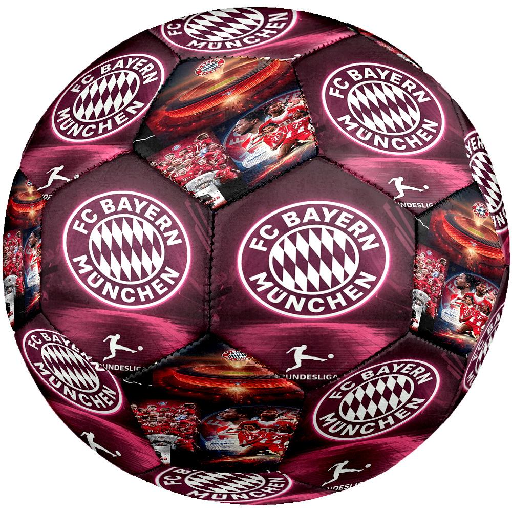 Fc Bayern Size 5 Football Machinestitched Indooroutdoor Training And Matches For Football Accessories