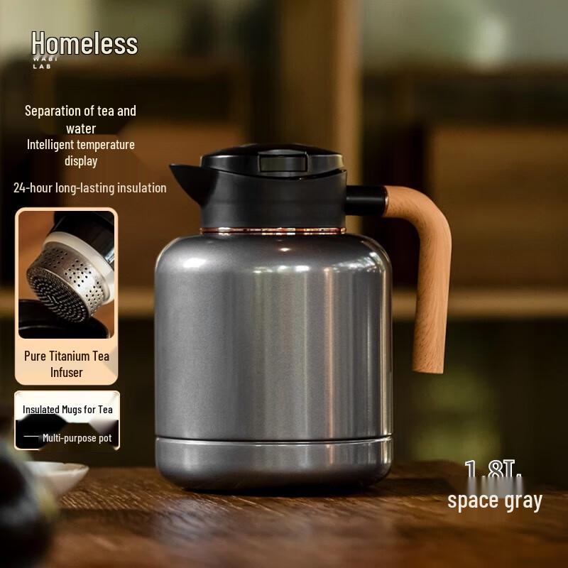 Wuwaju Temperature Display Tea Infuser Pot