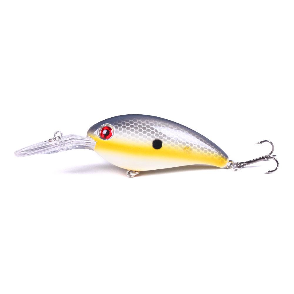Yediao 1pcs Shallow Diving Crankbait with Sharp Hook 10cm 14g Artificial Hard Bait Wobbler Bass Pike Fishing Tackle