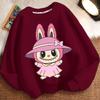 Children's Round-neck Hoodie, Long-sleeved, Fashionable and Loose Coat for Boys and Girls In Spring and Autumn