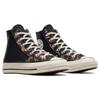 Converse Chuck 70 Tortoise Comfortable Casual High-Top Canvas Shoes Unisex Sneakers Black A06901C
