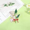 Broche de Esmalte Flores Tulipas Broches Decorativos Enfeites Lapela Bolsa Insígnias Joias Presentes Pin