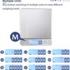 Rechargeable 3000G/0.1G Food Weighing Scale Digital Kitchen Scale Weight Grams Cooking Baking