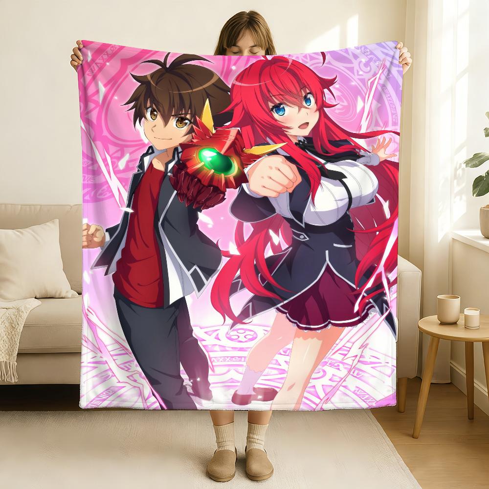 

Плед з аніме High School DXD М який та приємний для шкіри Для дивана Ліжка Дрімоти Покривало Ковдра на всі сезони 75x90cm