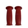 22MM Vintage Rubber Moto Handlebar Grips Anti-Slip Universal Fit for Cafe Racer Old School Bike Mod