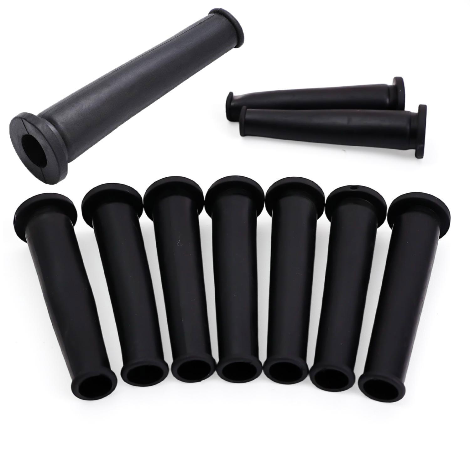 

10-50pcs Cable Gland Connector Thickened PVC Power Cord Protector Tool Wire Sleeves Boot Electric Drill Cable Accessory 10pcs(1set) чёрный