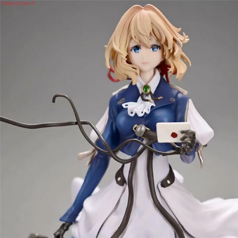 Anime Violet Evergarden 1/7 Scale Figure Collectible Model Doll Toys Gift 25cm