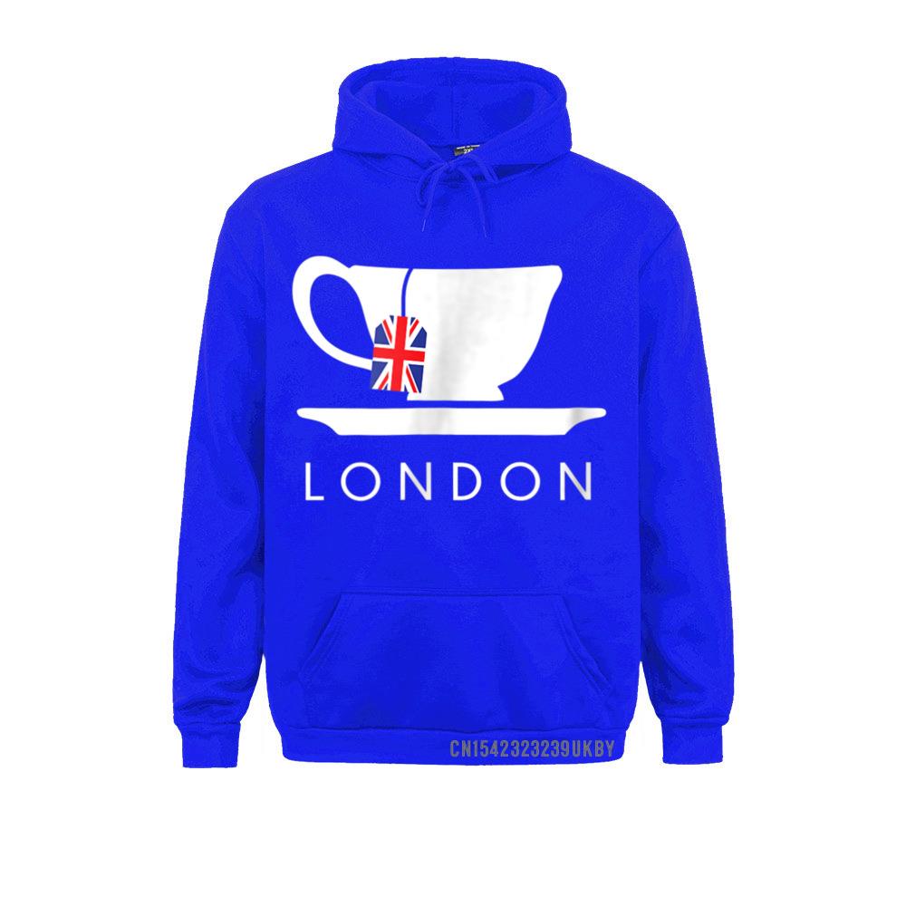 London UK Tea Harajuku Cool British Teacup Gift Sweatshirts April FOOL DAY Normal Hoodies Long Sleeve New Design Clothes Unisex's