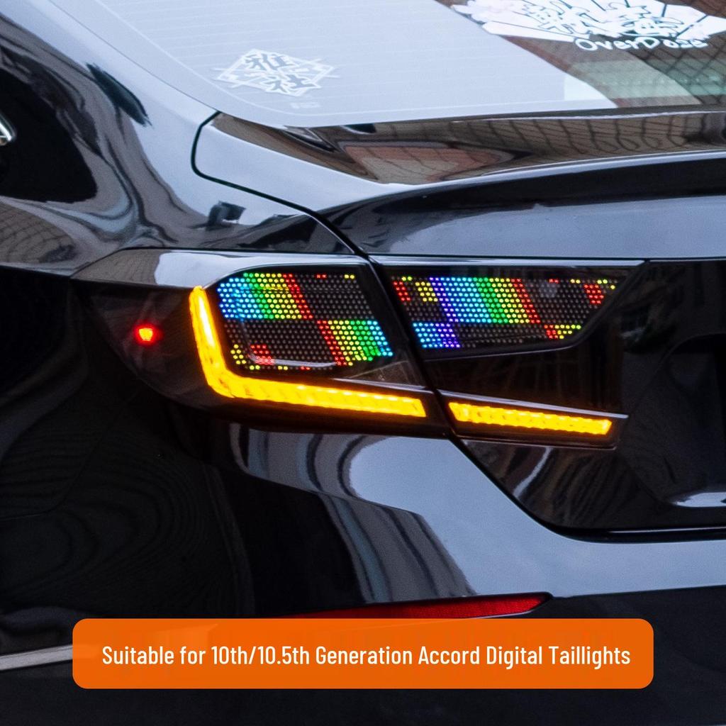 Tenth Gen Accord 2018-2022 Dynamic Taillight with Flowing LED Display