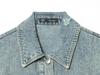 Retro European & American Style Women’s Loose Denim Jacket