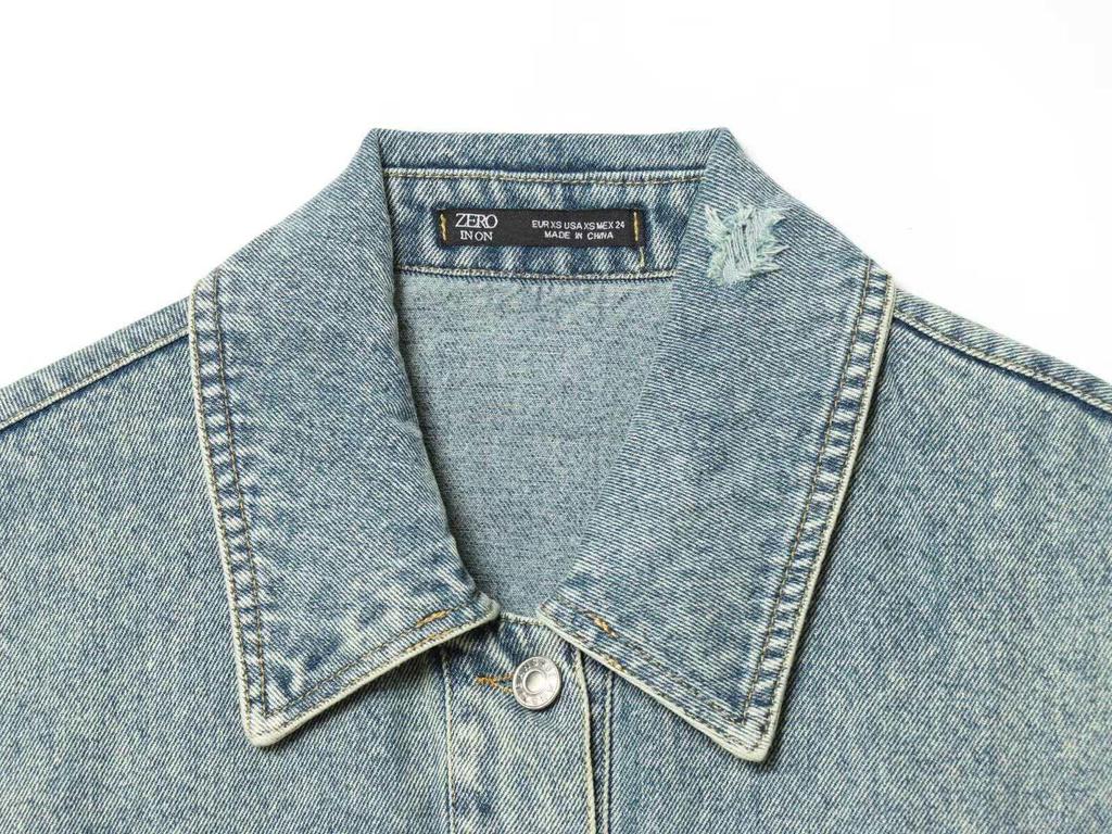 Retro European & American Style Women’s Loose Denim Jacket