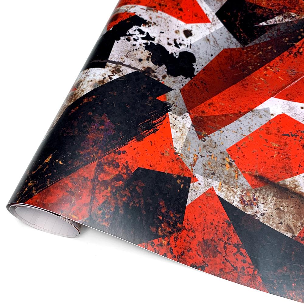 

Wrap Foil Car Wrapping Vinyl Paper for Car Rusty Camouflage Film Motorcycles Motorcycle Stickers Body Covering Waterproof Paint 10cmx150cm
