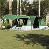 Vidaxl Tourist Tent, 5-Person, Tunnel, Green, Waterproof