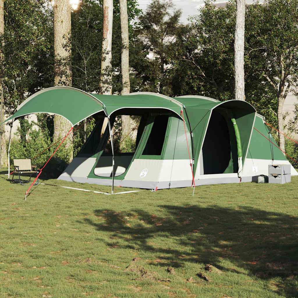 Vidaxl Tourist Tent, 5-Person, Tunnel, Green, Waterproof