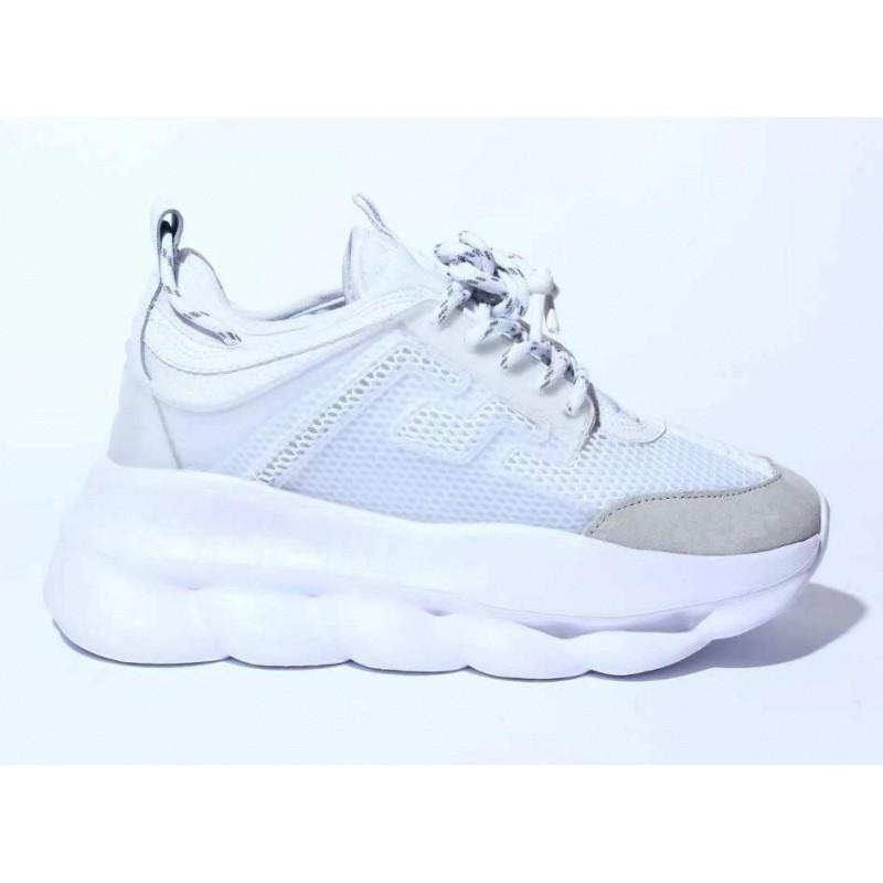 Z Chain Chunky Sneakers Men Women Lightweight Breathable Casual Running Shoes With Thick Sole Height Increase