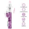 Rotating Vagina Vibrator Double-Ended Stimulator Thrusting  G-Spot Massager Sex Toy for Women