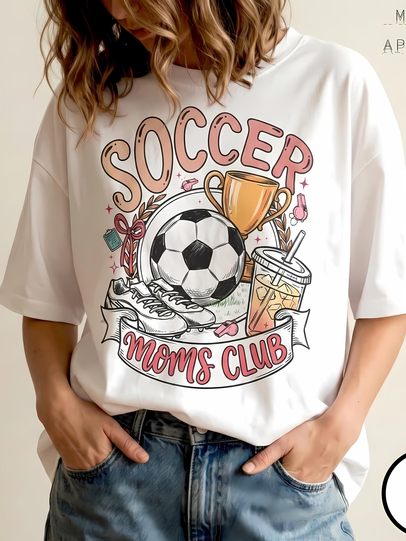 

Soccer T Shirt Gam World Cup Authorization High Quality T Shirt for Women Men Summer Casual Short Sleeve Printed Pattern Tee Daily Home S белый