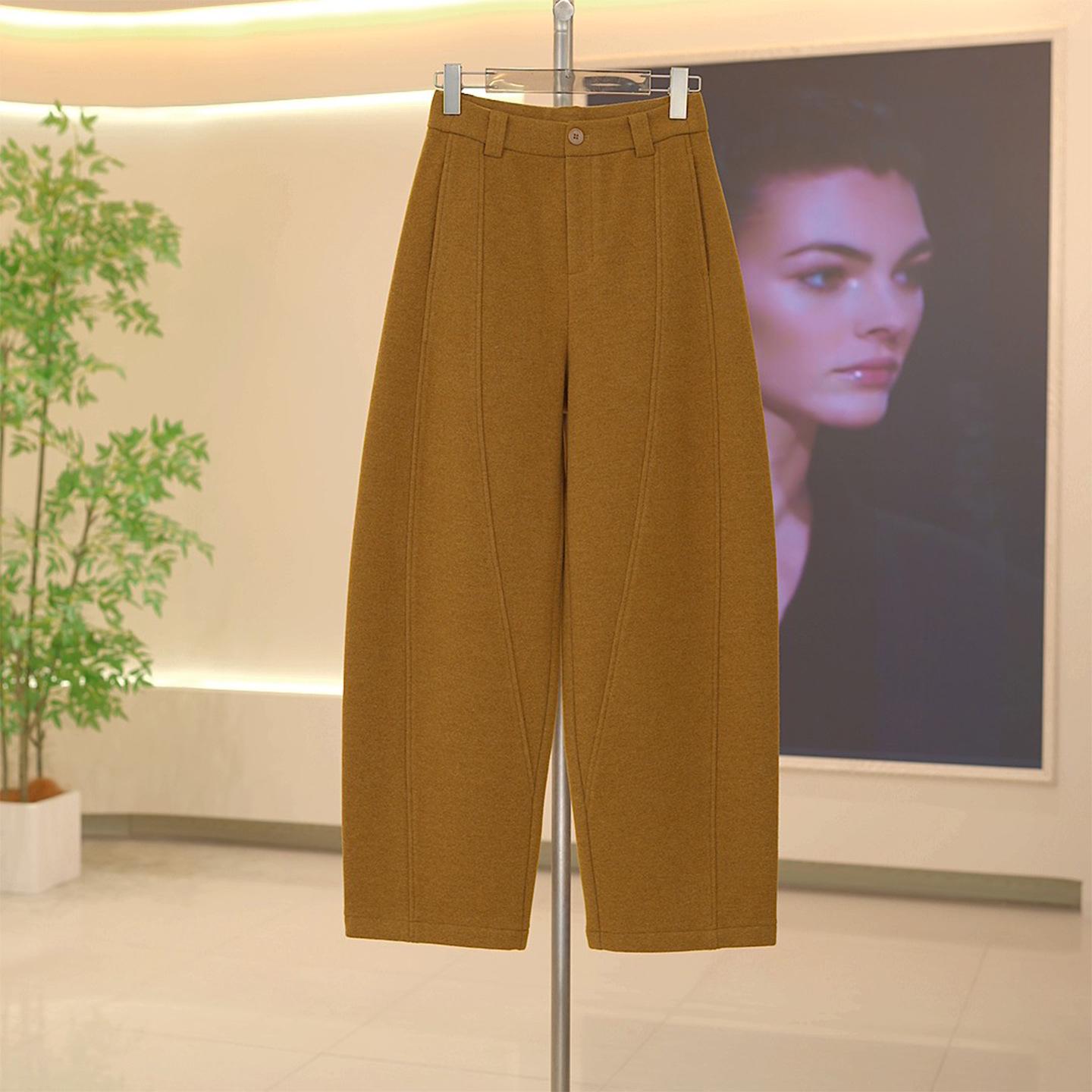 

Versatile High-Waist Straight-Leg Harem Pants for Women - Autumn/Winter 2025 M /27 (recommended 47.5-52.5 kg)