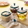 Kitchen Light Luxury Salt Monosodium Glutamate Seasoning Box Salt Shaker Seasoning Combination Set Seasoning Bottle Can