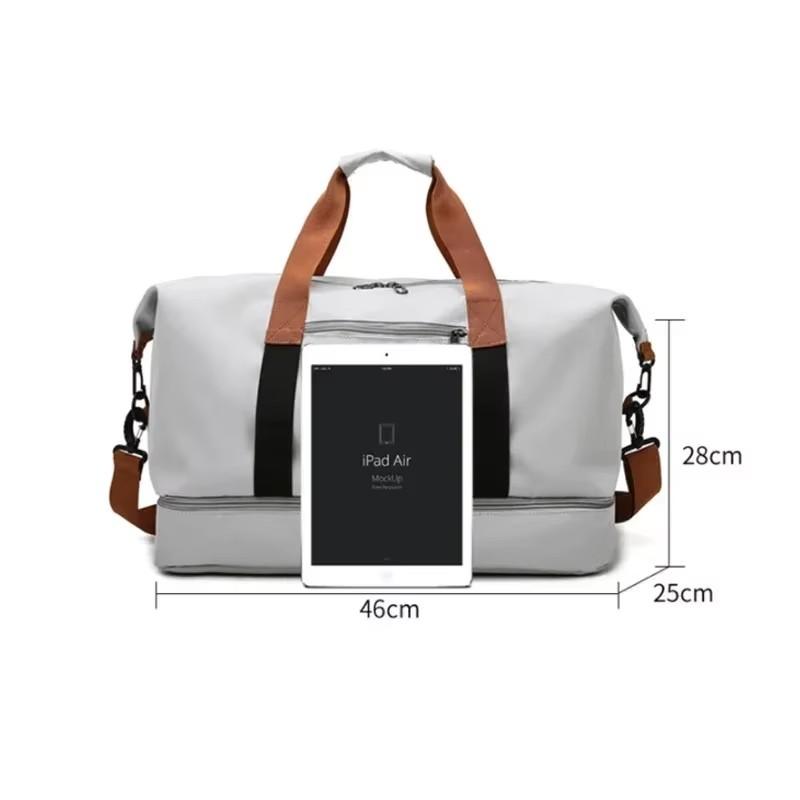 Multifunctional Gym Camping Travel Duffle Bag Large Capacity Waterproof Shoulder Bag Outdoor Luggage Bag with Shoe Compartment