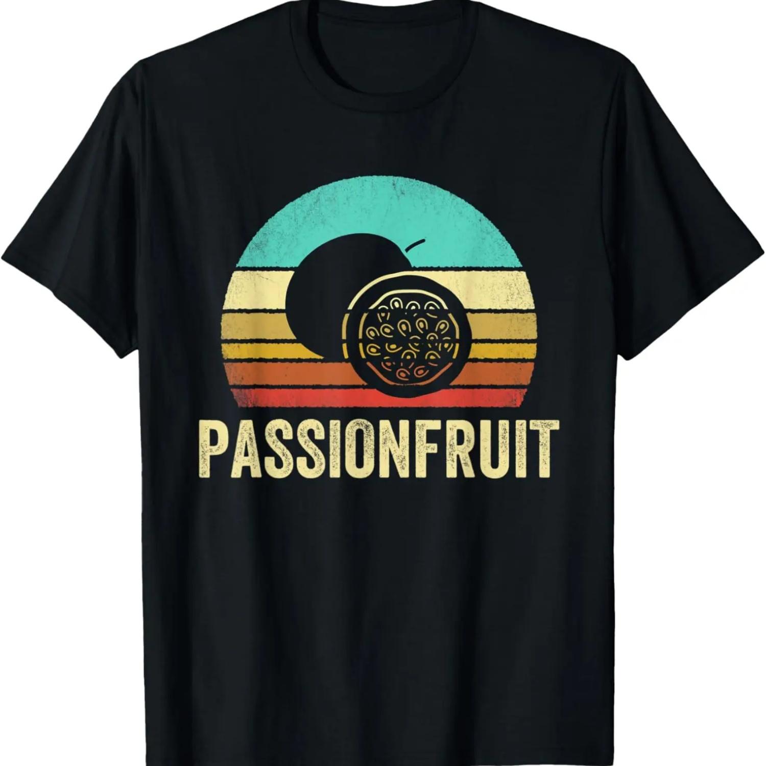 

Vintage Passionfruit Shirt Sunset XXXXXL чёрный