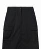 Musinsa Standard Woman Women'S Cargo Maxi Skirt [Black]