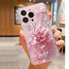 Funda Rosa Transparente Antigolpes para iPhone 15/16/17 Pro Max/14