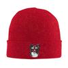 Border Collie Winter Skullies Beanies Hat Warm Autumn Knitted Hats Bonnet Caps for Women Men