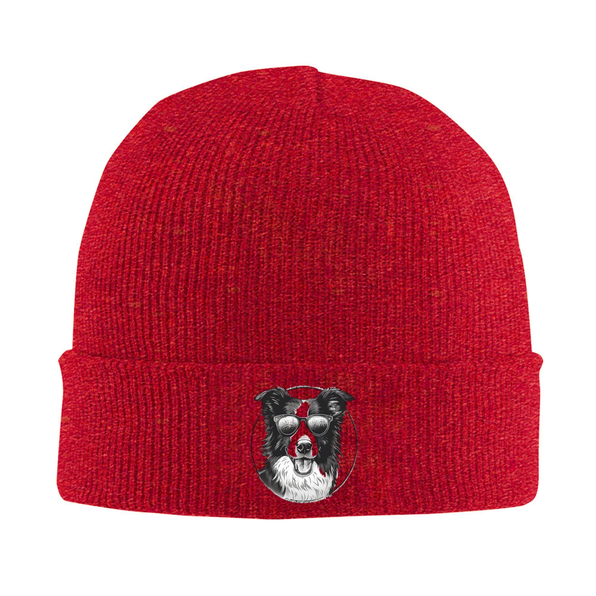 

Border Collie Winter Skullies Beanies Hat Warm Autumn Knitted Hats Bonnet Caps for Women Men One Size