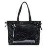 Bearneko Ita Tote Otaku A4 Large Bag, Bag, Bag, Size, Cute, Capacity, Lace-Up, Ribbon, Spring, Summer, Autumn, Winter, Gift, Women's (Black)