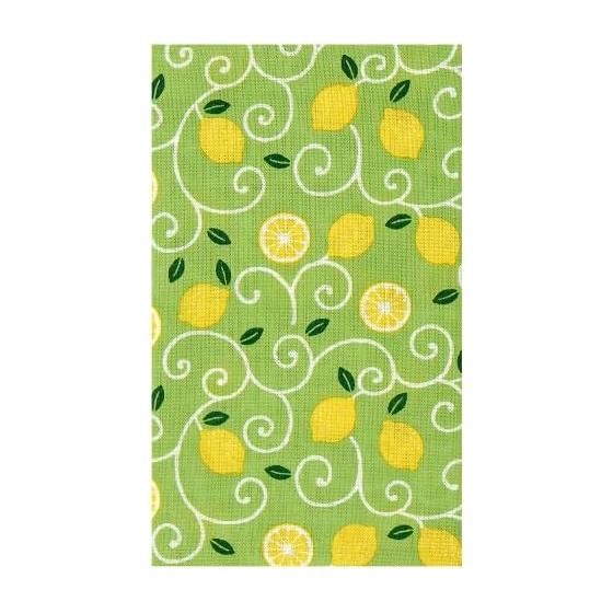 Hamamonyo Tenugui Lemon Karakusa