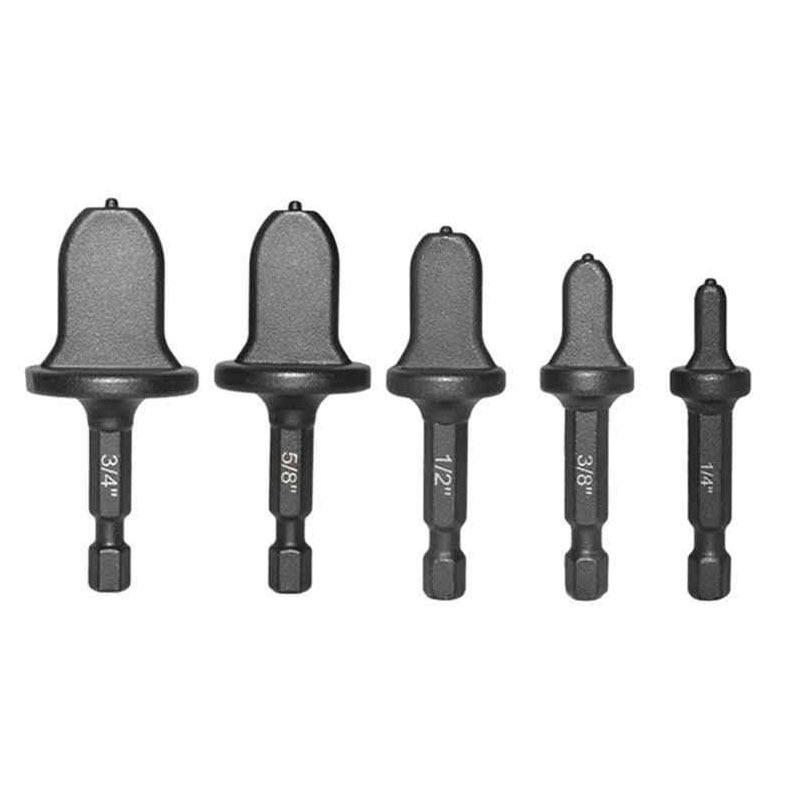 1/5Pcs Tube Pipe Expander Hexagonal Handle Metal Copper Pipe Takeover Tool Air Conditioner Repair Electric Drill Bit Flaring Too