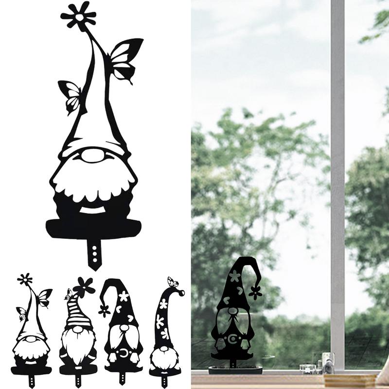 Gnome Garden Stakes Gnome Outdoor Yard Decorations Outdoor Gnome Decor Gnome Yard Stakes Lawn Decoration Spring Garden Art