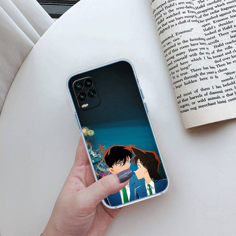 JO17 Detective Conan Phone Case for Motorola E22S E7 G6 G7 G8 G9 Plus Power Play G10 G20 G04 E30 E40 E22 E20 E13 G22 G23 G Stylus Play