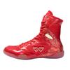 Original KAIMATE Size 36-46 Men Women Boxing Shoes High Top Pro Breathable Comfortable Wrestling Boots Sambo Training Shoes