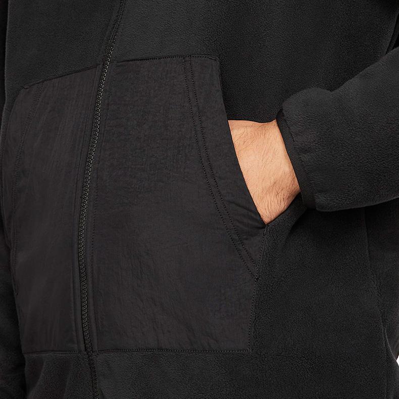 Nike Sportswear Essentials Jacket Men's Black Green DD4883-010