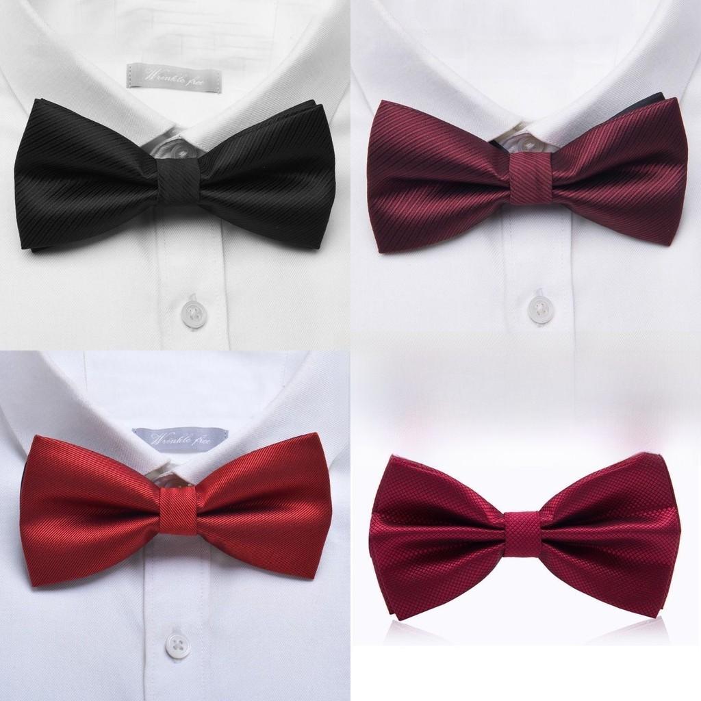 Mens Classic Bow Tie For Wedding Attire With Formal Shirt Accessory For Grooms And Groomsmen