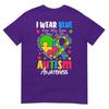 I Wear Blue For My Son Autism Awareness Unisex Unisex Kids Mom TShirt