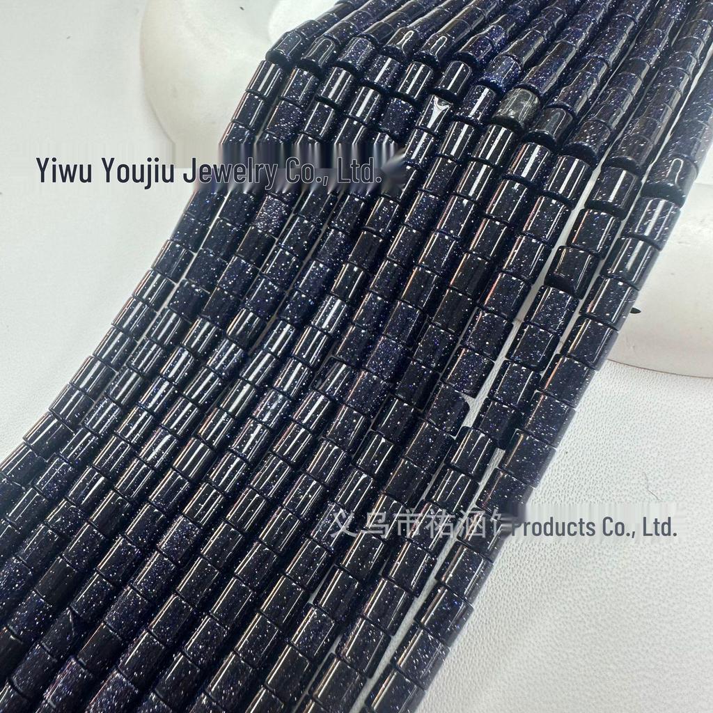 4x4mm Natural Stone Cylinder Beads for Handmade DIY Jewelry, Bracelets & Necklaces