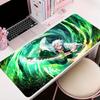 Mouse Pad PC Accessories Keyboard Mat Anime Pattern Antislip Rubber Mousepad Gamer Ddemon Slayer Shinazugawa Sanemi Desk Mat