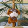 Plush Dog Keychain Toy With Pp Cotton Filling For Bag Decorations And Collecting