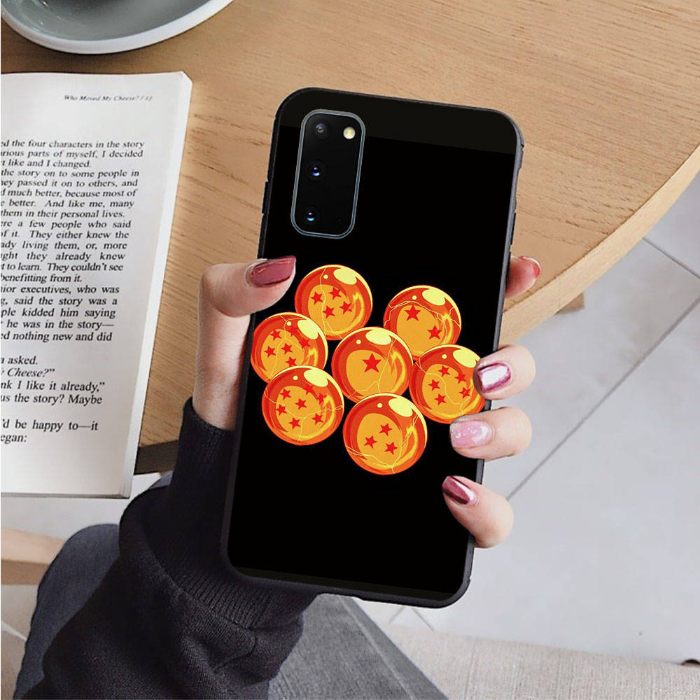 AD58 Dragon Ball Anime Black Case for Xiaomi Poco X6 M5 M6 F5 F6 F1 C65 C55 C50 C51 C40 Redmi Note 7 8 14C A3X 13C 12C 11 10A 9C Pro Sofe Cover