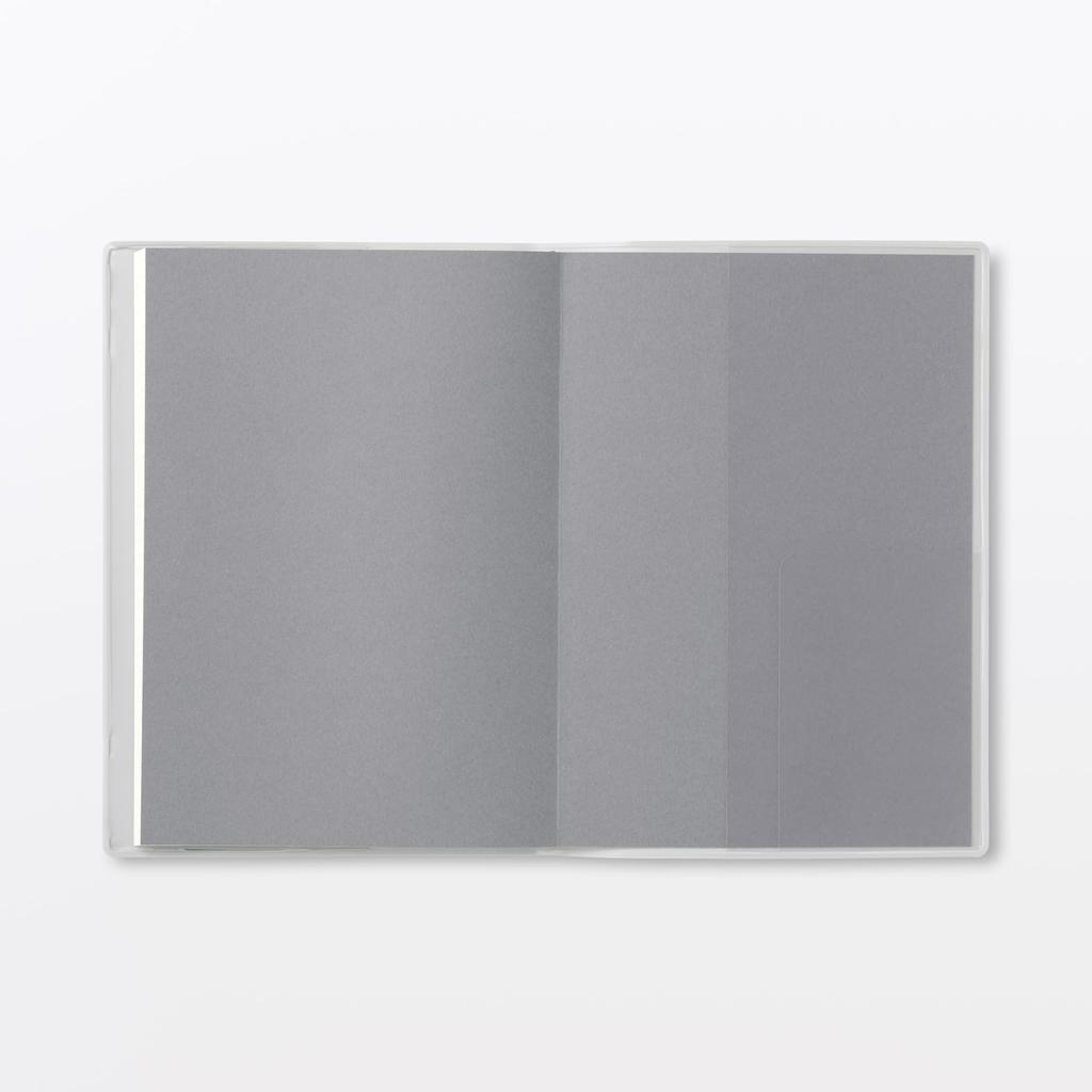 MUJI Monday March White 76418801 Monthly/Weekly Planner, Start, 2026, B6, Gray,