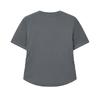 Fila Original Versatile Cute Dog Embroidery T-Shirt Women Tops Charming-Gray F61W629108FDY