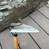 Kuzokichi Bent Handle All-Steel Weeding Sickle Hoe