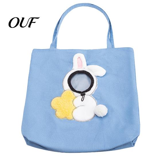 Breathable Canvas Pet Carrier Cat Purse with Head Hole, Tote, Cute for Cats Dogs Bee Dinosaur Bunny Shoulder Bag Puppies Small Mall