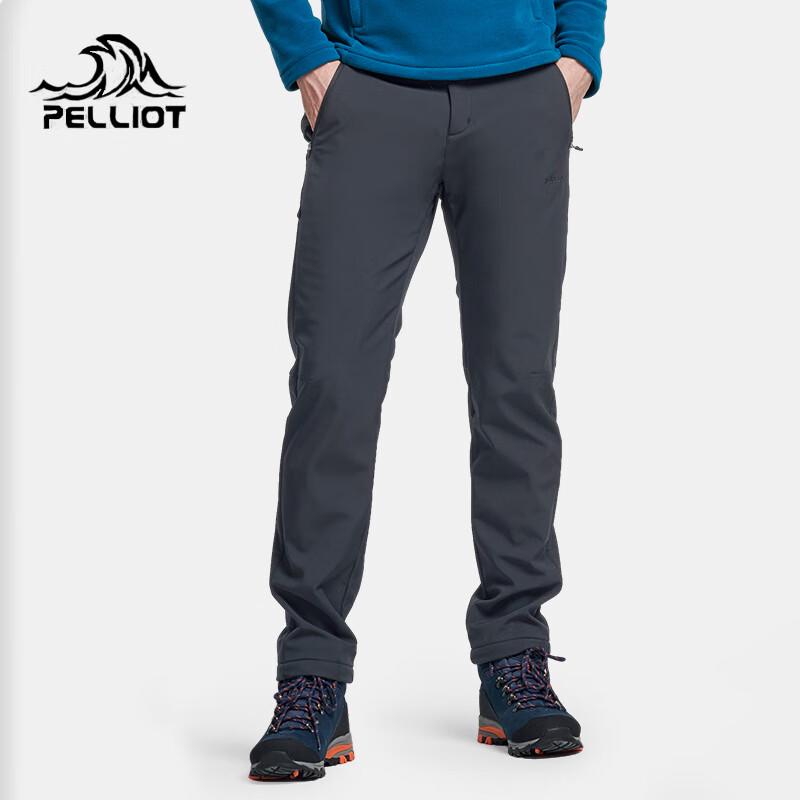 Pelliot Men's Fleece-Lined Outdoor Softshell Pants