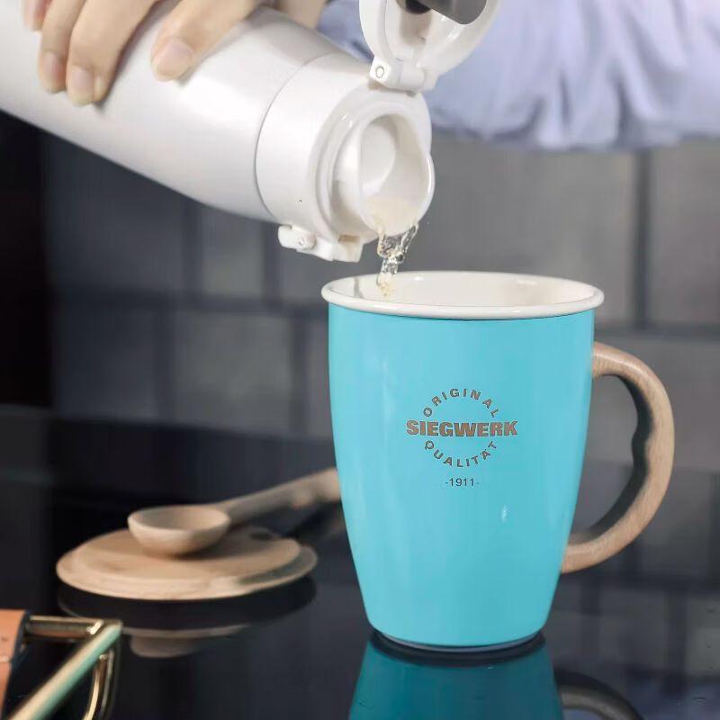 

SIEGWERK Enamel Double-Wall Stainless Steel Mug