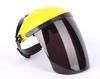 Lightweight Head-Mounted Transparent Face Shield for Welding and Grinding Protection