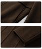 Men's AZ6645 Double-Sided Wool Coat, Mid-Length Korean Style, High-End Suit Jacket for Autumn/Winter 2025
